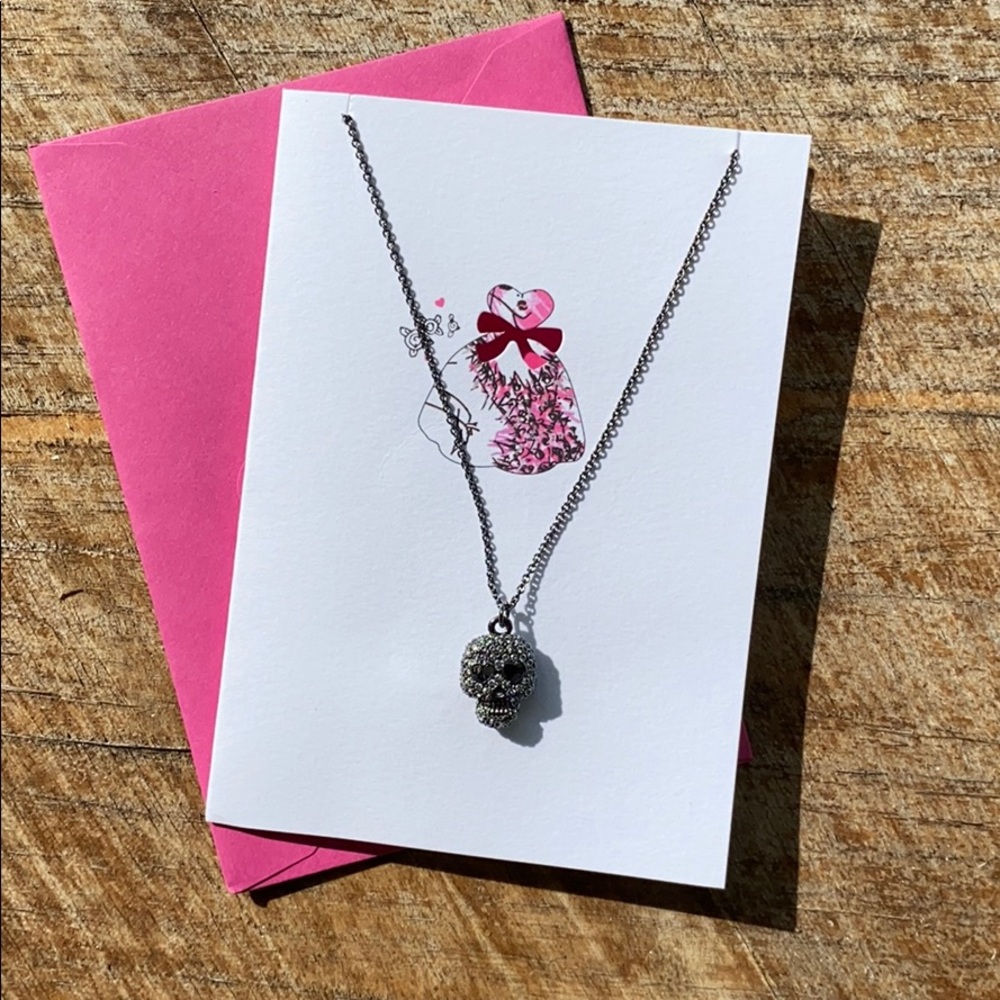 Betsey Johnson Gift Card and Necklace